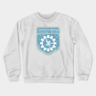 Interstellar Mission Patch (distressed version) Crewneck Sweatshirt